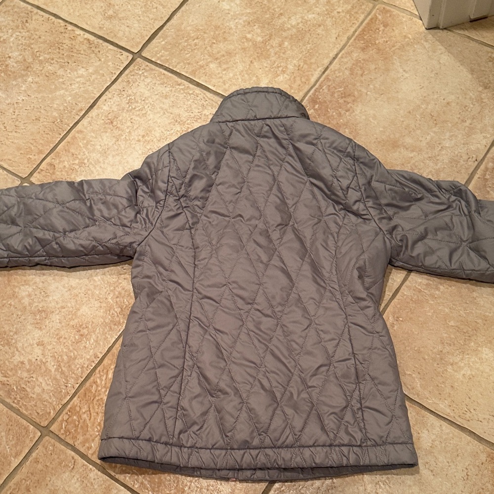 Patagonia Kids Gray and Pink “Nano puff” Jacket. Size MED - Picture 3 of 6